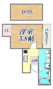 NET-K神戸西【3階】の間取り