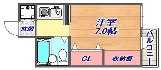 モアコート【3階】の間取り