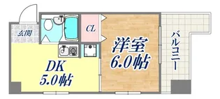ヴェルドール兵庫2【5階】の間取り
