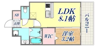 レオンコンフォート神戸山手通【2階】の間取り