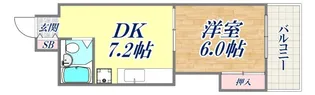 シティライフ下山手【4階】の間取り