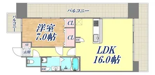 リーガル新神戸パークサイド【8階】の間取り