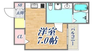 サンクラッソ神戸山手【3階】の間取り