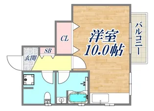 新山本マンション【1階】の間取り