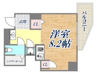 アルテハイム神戸県庁前【7階】の間取り