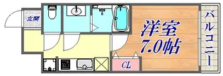 レシオス神戸元町【9階】の間取り