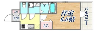 エスリード神戸ハーバークロス【13階】の間取り