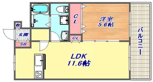 ハイムマミ【2階】の間取り