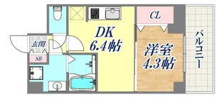 ファステート神戸サルビア【7階】の間取り