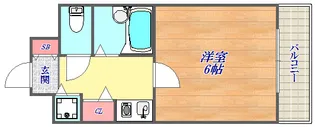 リーガル新神戸【3階】の間取り