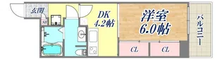 ワコーレ六甲道オービット2【3階】の間取り