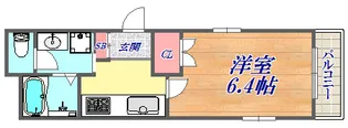 レグルスコート【3階】の間取り