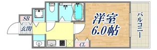 プレサンス神戸西スパークリング【10階】の間取り