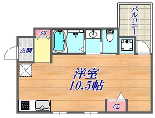 ワコーレヴィータ下沢通り【4階】の間取り