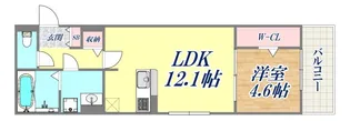アトラエンテ御崎公園【1階】の間取り