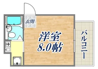 グランドール御影【1階】の間取り