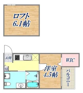 Y's village馬場通【2階】の間取り