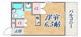 NOBSUN阪急六甲【2階】の間取り
