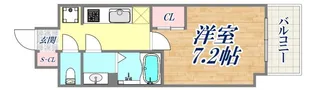 GENOVIA神戸湊川公園【308号室】の間取り