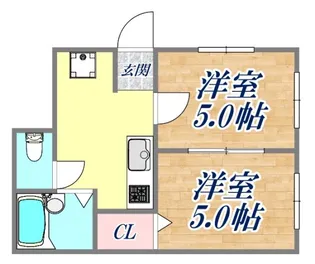 FIRST BLISS【1階】の間取り