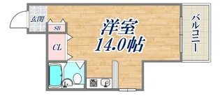 サンコール魚崎【503号室】の間取り