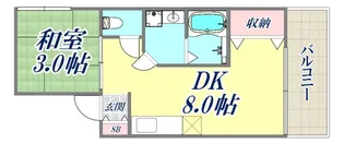 ルシェール新神戸【4階】の間取り