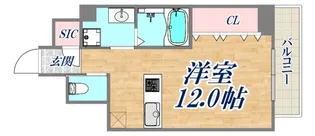 シンキューブワン【4階】の間取り