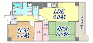 エスポワールダイエイ【5階】の間取り