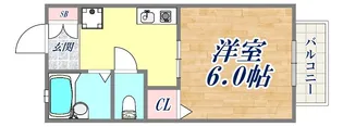 プラムハイツ【2階】の間取り
