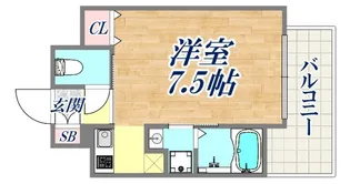 MJC神戸ブレイブ【9階】の間取り