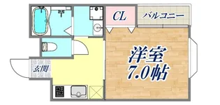 パルディナカダ2【4階】の間取り