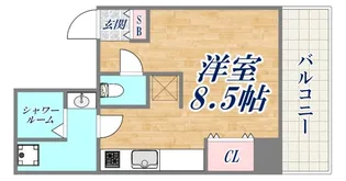 ライオンズマンション神戸西元町【7階】の間取り