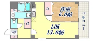 アドマーニ【2階】の間取り