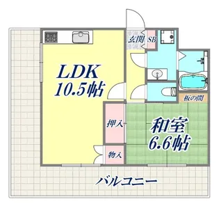 グランメゾン神戸【7階】の間取り