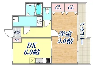 東神ビル【7階】の間取り