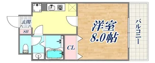 ピエタテール大井【1階】の間取り