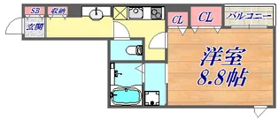アルファオメガ【3階】の間取り