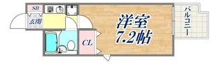 ライオンズマンション神戸西橘通【4階】の間取り