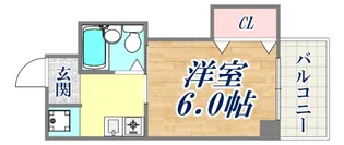 ジョリメゾン魚崎【3階】の間取り