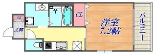 フェリーチェヴィータ【4階】の間取り