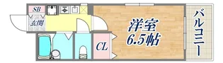 王子パークルーム2【2階】の間取り