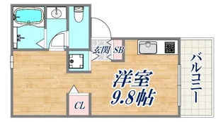 グランデ石屋川3【2階】の間取り