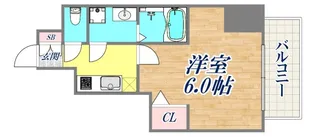 セオリー神戸ウエストゲート【14階】の間取り