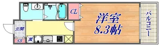 ヴィラ神戸8【5階】の間取り