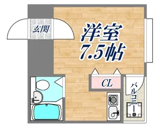 ザ・シティ御影【3階】の間取り