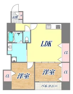 三國ビル【5階】の間取り