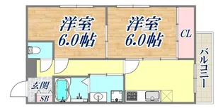 レインボーマンション【3階】の間取り