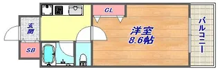 エスペランサ御影3【3階】の間取り
