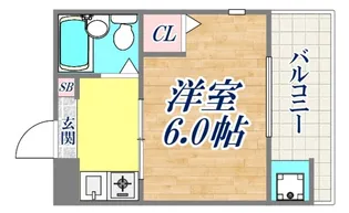 1Kの間取り画像