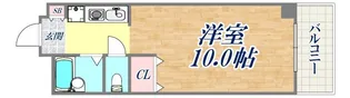 ヒルズコート海岸通【8階】の間取り
